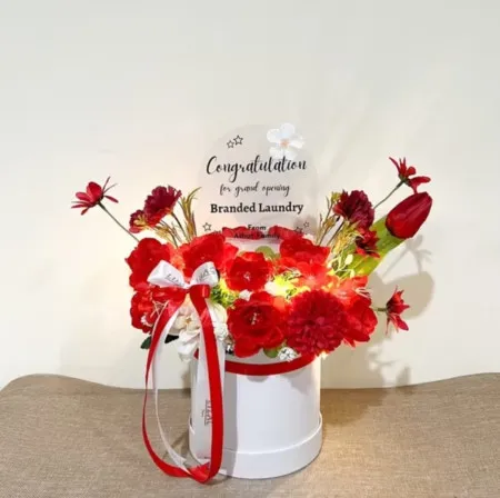 Bloom Box Akrilik Ucapan Grand Opening Cempaka Putih